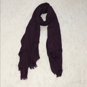 J Crew Purple Scarf New